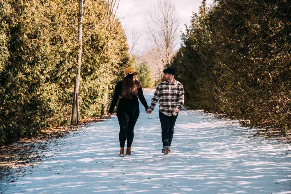 Hamilton Merry Farms Engagement Session with Sounds Like Yellow Photography