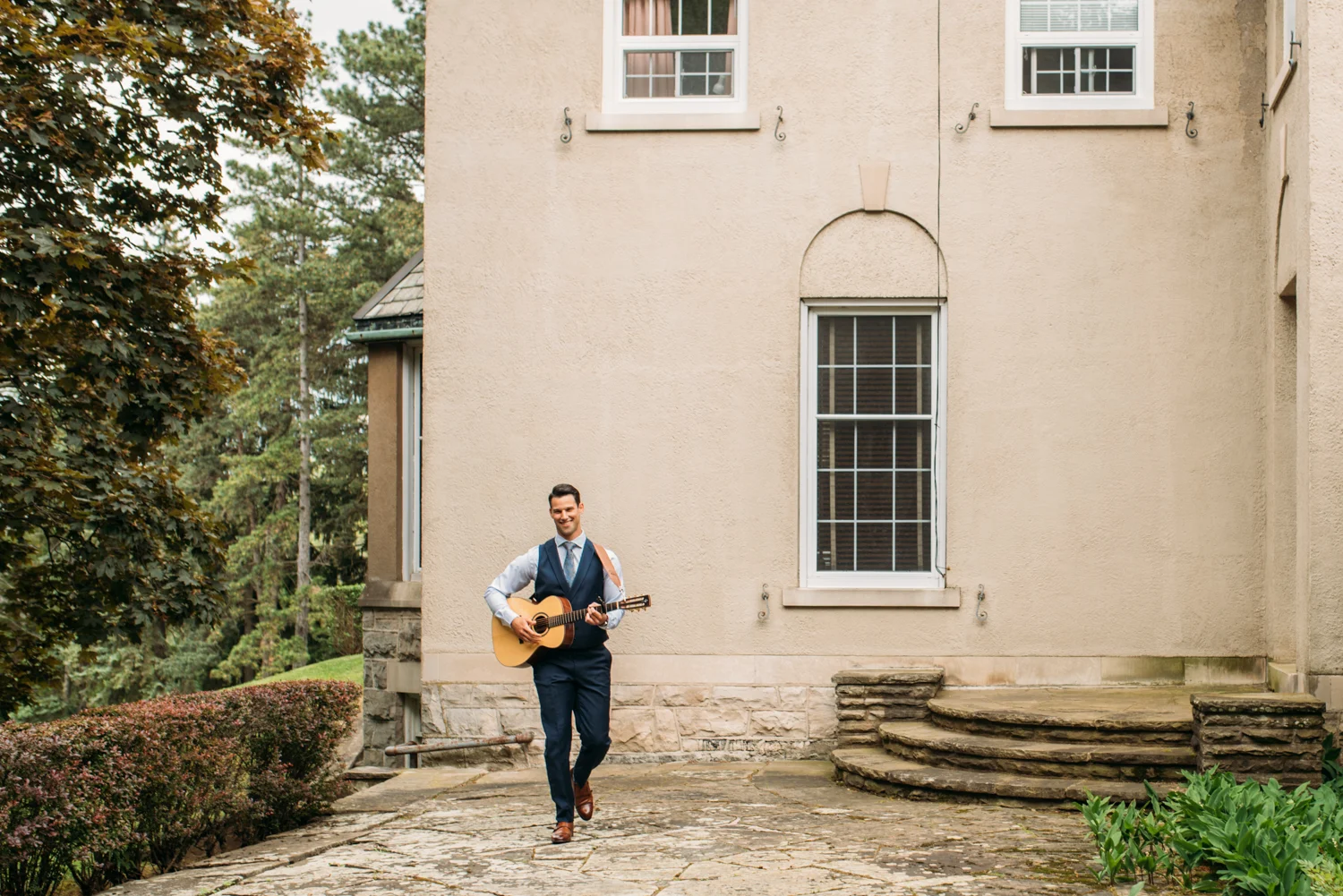 Ancaster Mill Wedding with Sounds like yellow photography