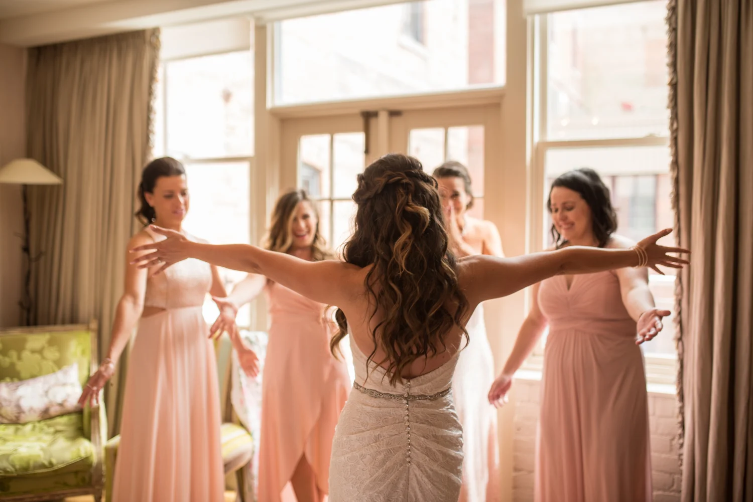 Toronto Wedding Photography at Berkeley Church with sounds like yellow photography