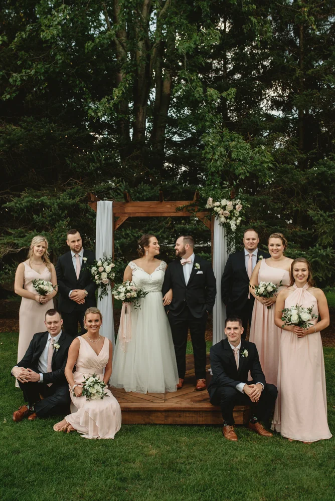 Ancaster backyard wedding photography with soundslikeyellowphotography