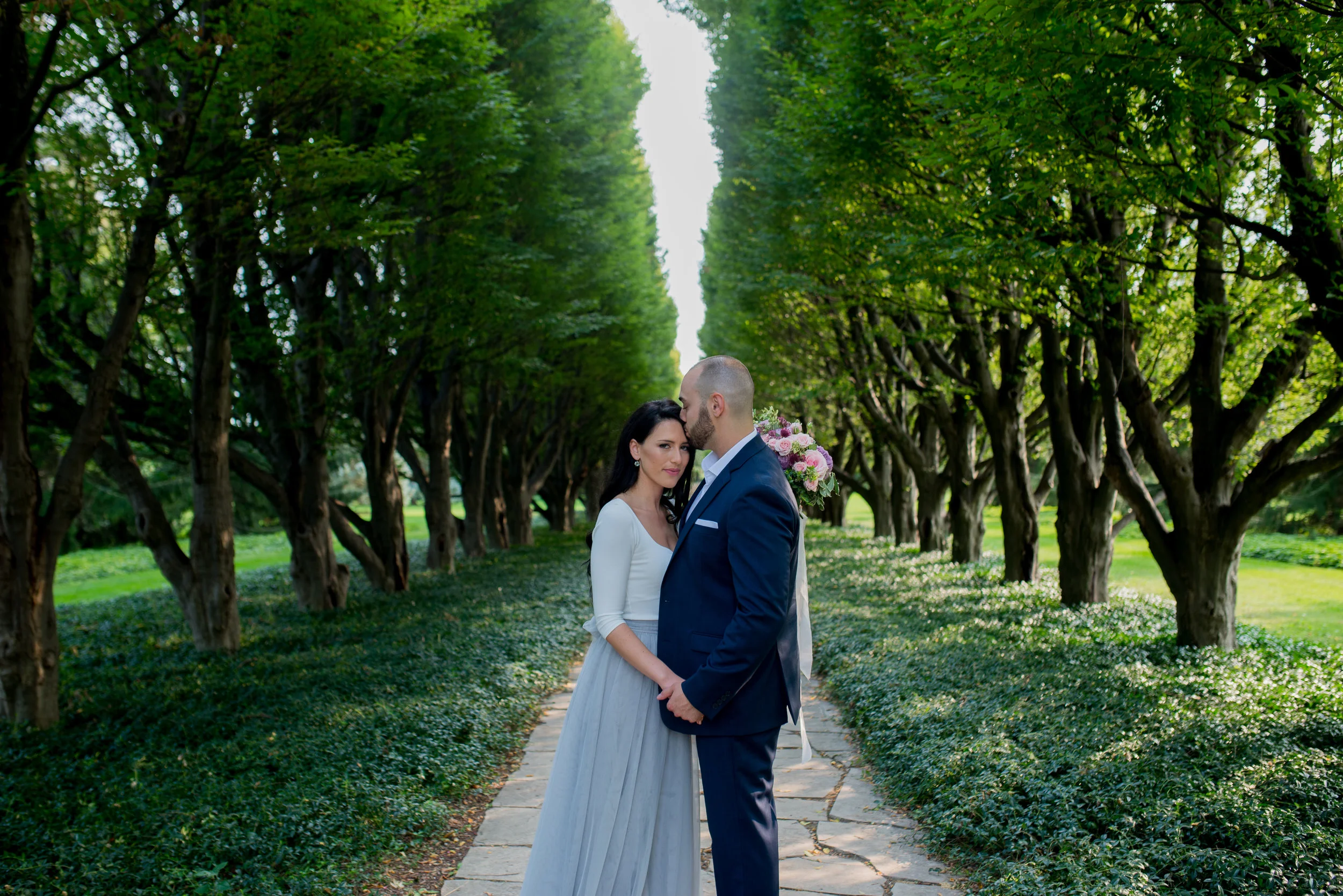 Botanical Garden Engagement Session Soundslikeyellowphotography