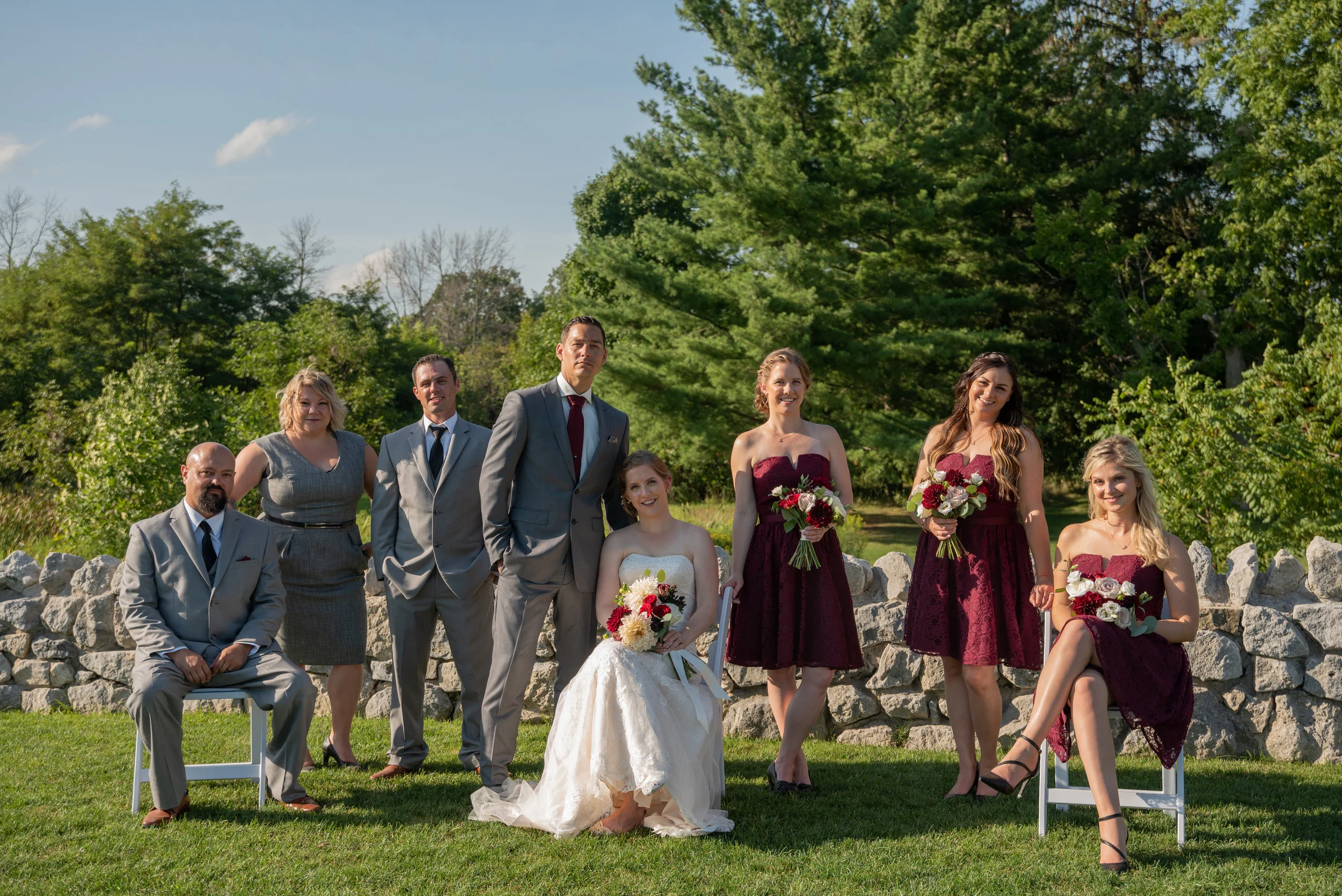 Knollwood Golf Club Wedding Photography with Soundslikeyellowphotography Belle Époque Floral Design