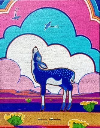 Santa Fe Serenade 14"x20"