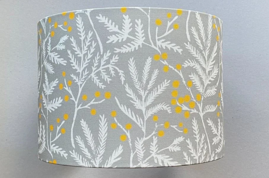 Mimosa lampshade 1.JPG