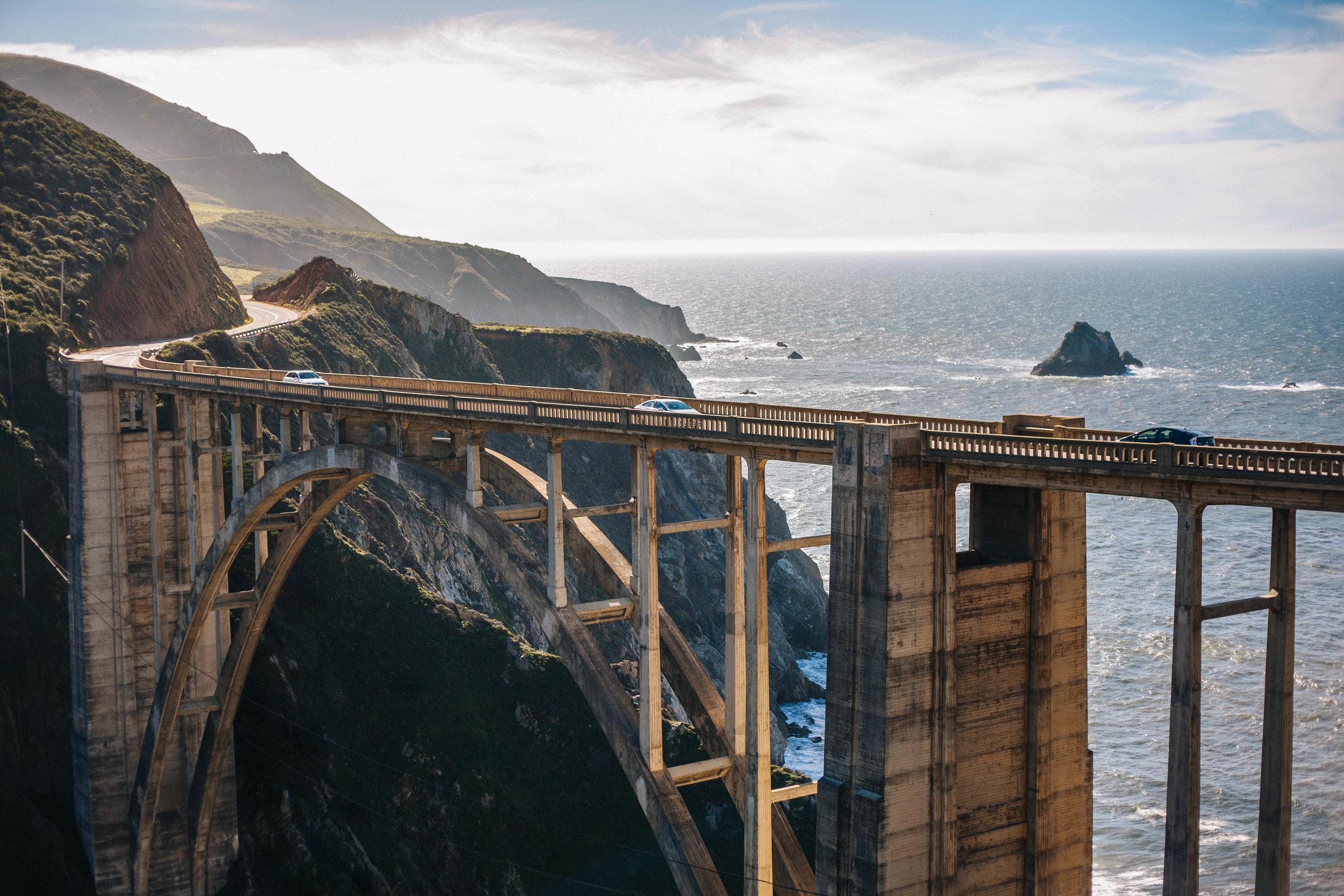 Typical Bixby Bridge picture