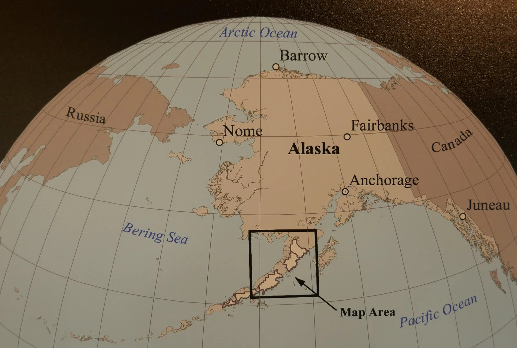 View Katmai Küste Alaska Karte Gif
