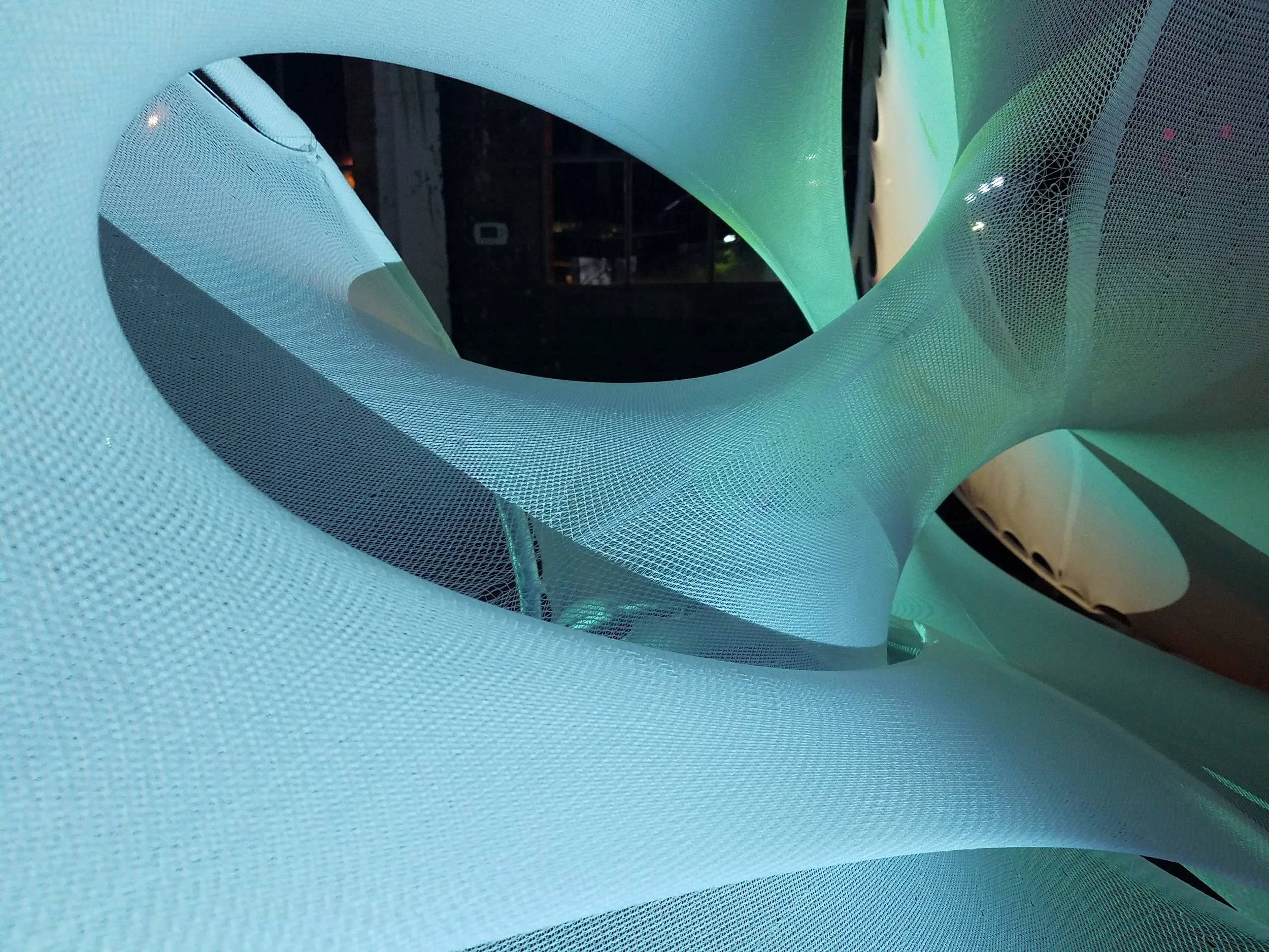sensoryPLAYSCAPE | stretchSWARM at ACADIA 2016 Exhibition
