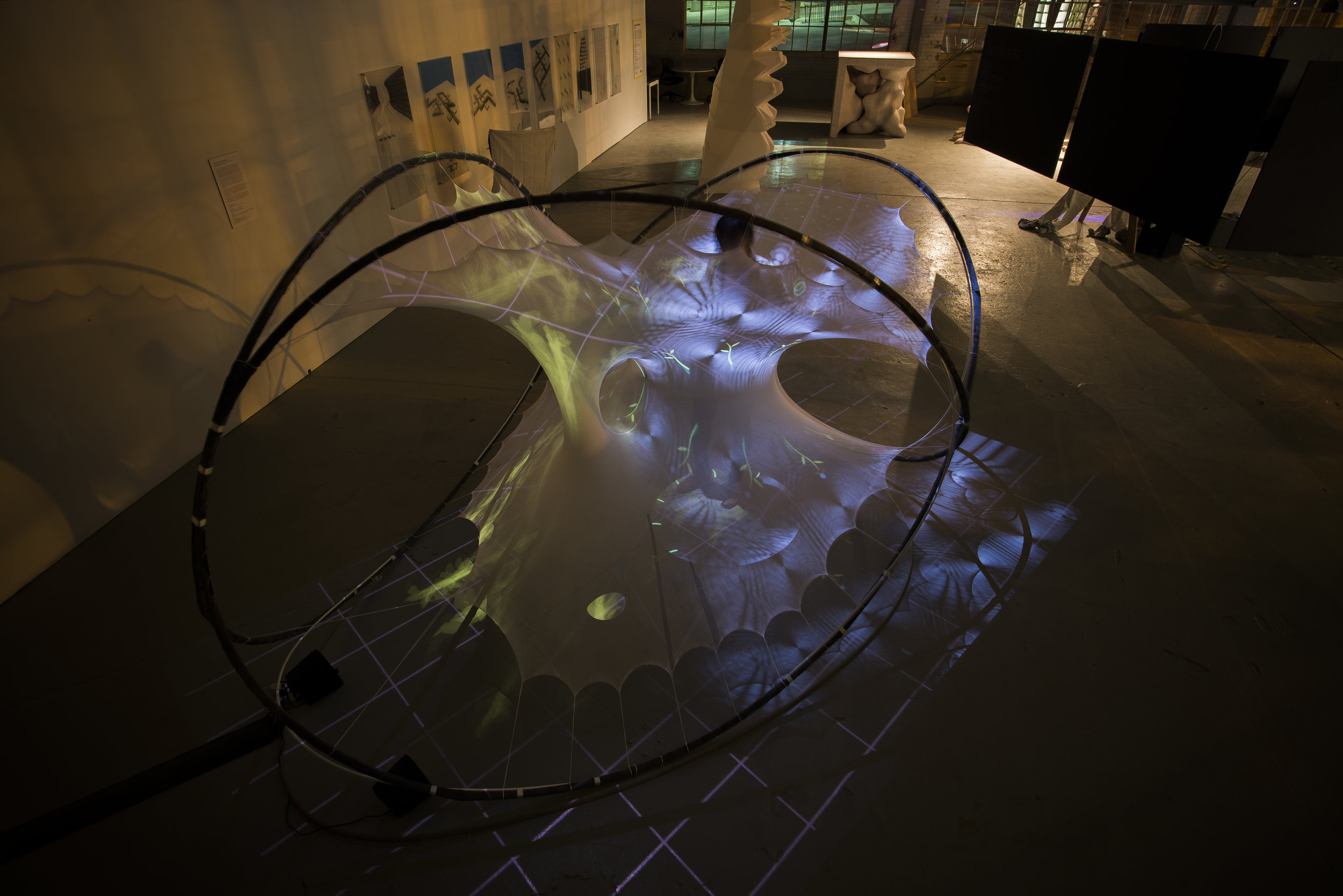 sensoryPLAYSCAPE | stretchANIMATE at Research Through Making Exhibition