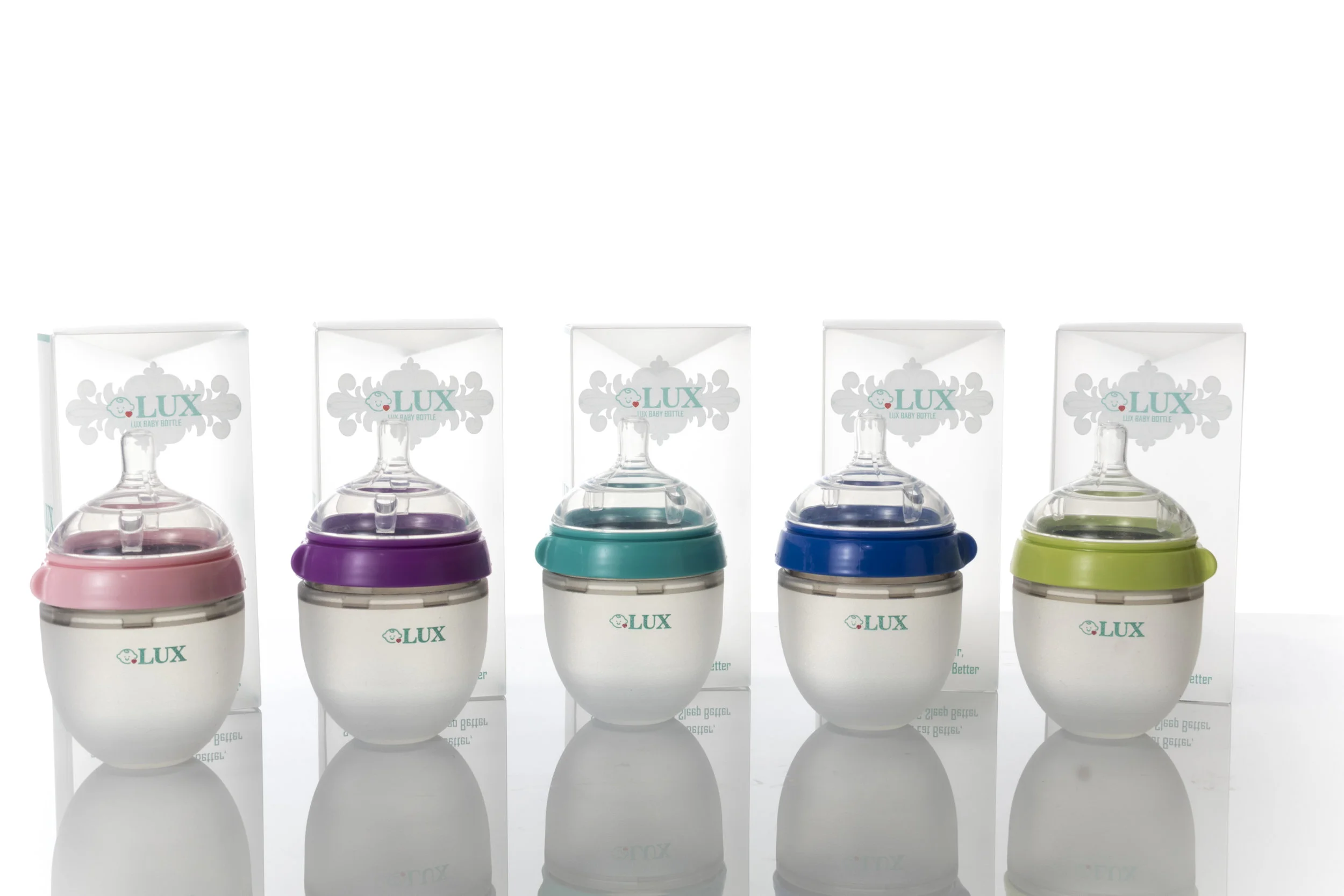 LUX BABY SILICONE BOTTLE COLLECTION