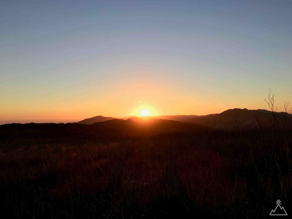 Del Norte Campground sunset