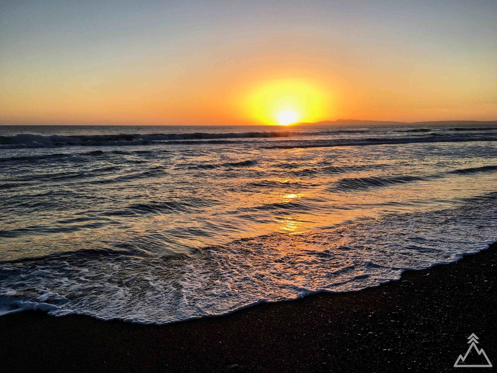 Limantour Beach sunset