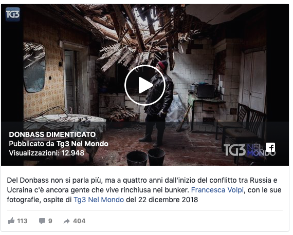 FrancescaVolpi Ucraina Rai TG3 Mondo