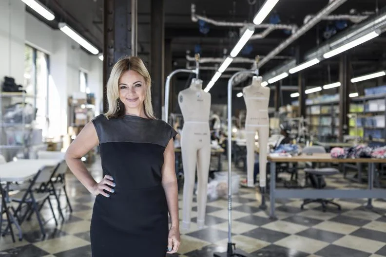 Karen Buscemi founder of Detroit Sewn. Photo courtesy of Crain’s Detroit Business .