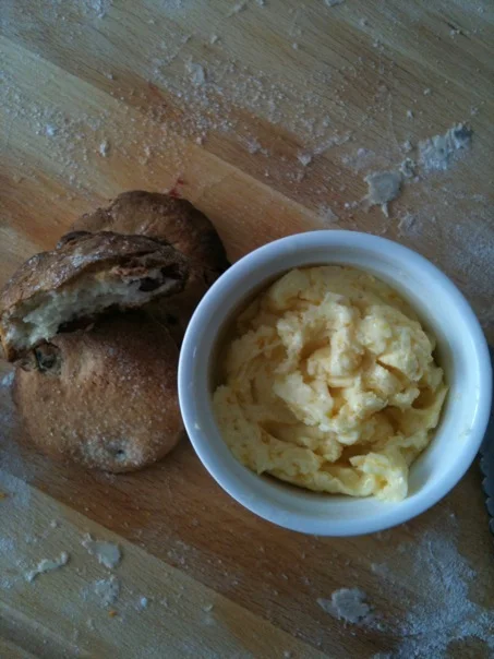 Scones aux Canneberges pour faire changement un dimanche matin...