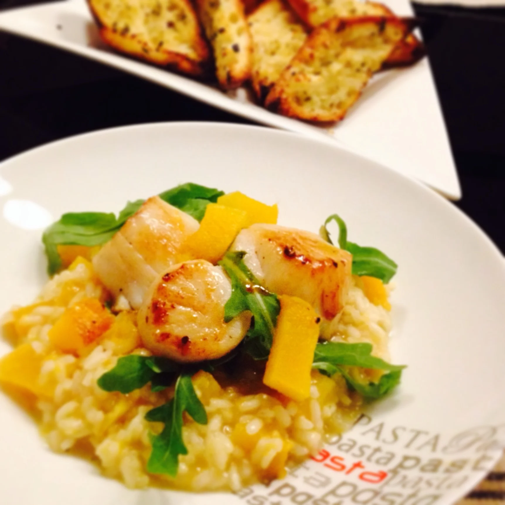 Un risotto qui goûte le ciel !