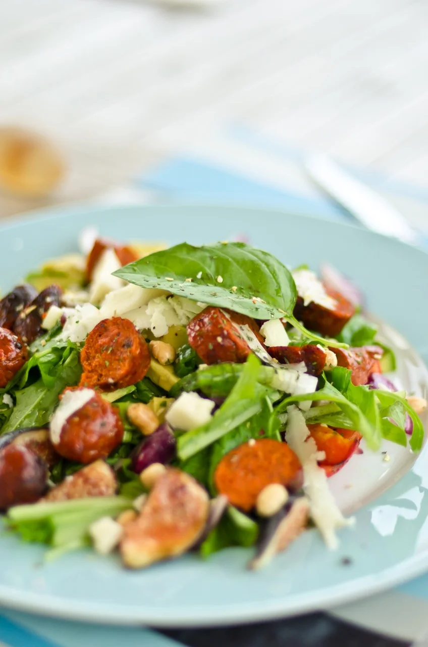 Une délicieuse salade d'été 