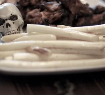 Des doigts de squelette