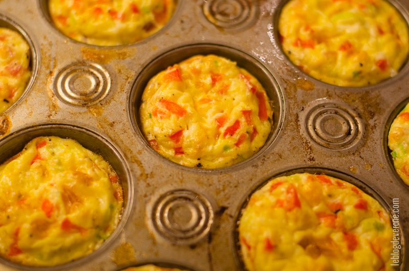 Petites omelettes western