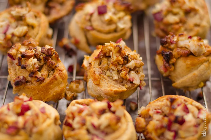 Petites brioches aux pommes