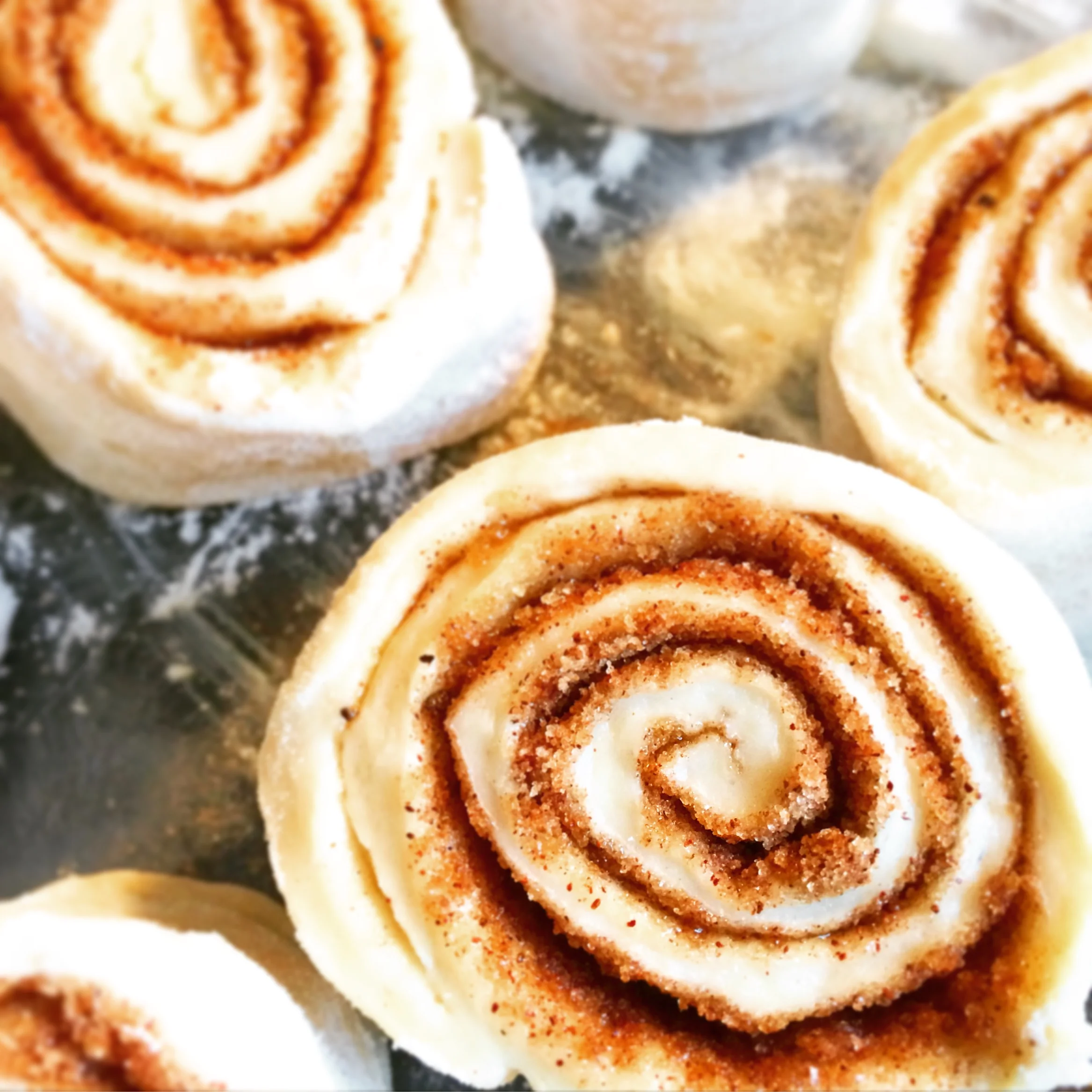 Brioches à la cannelle et cardamome