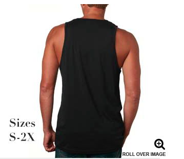 Mens Tank Black Model Stock Back.png