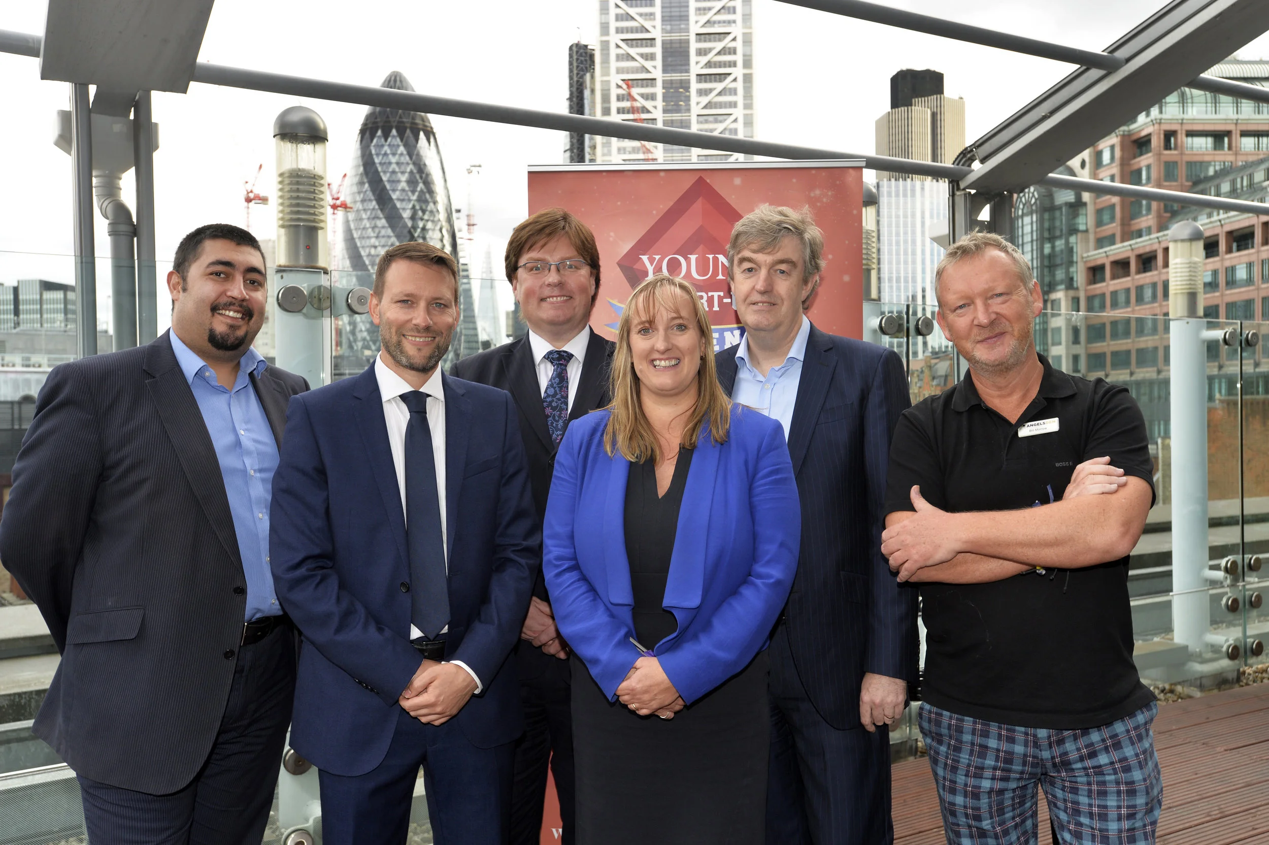 The 2017 Judges: Matt Turner, Ben Chubb, Phil Hall, Lorraine Nugent, Simon Maddox and Bill Morrow