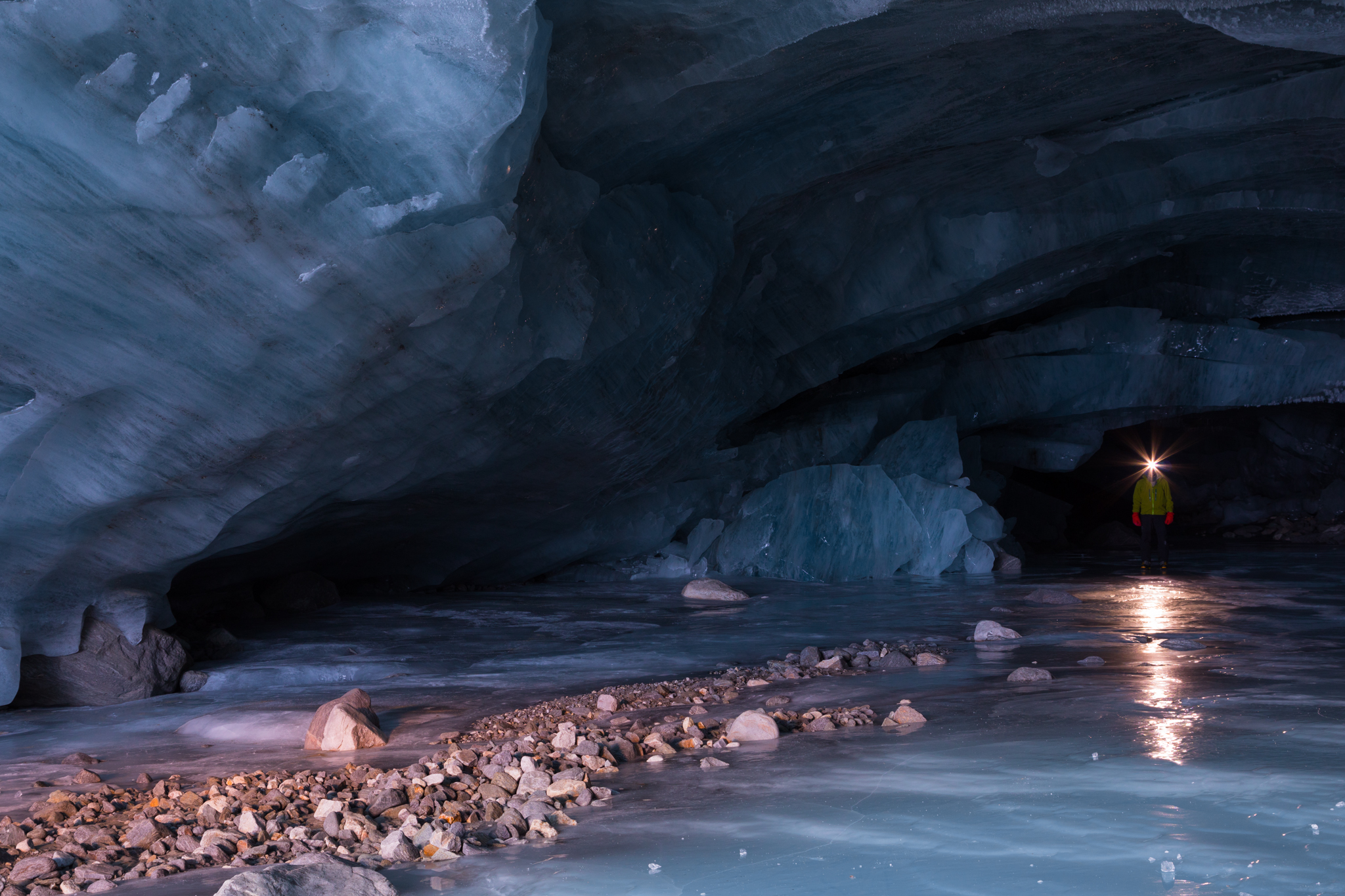 Ice Cave Reflection