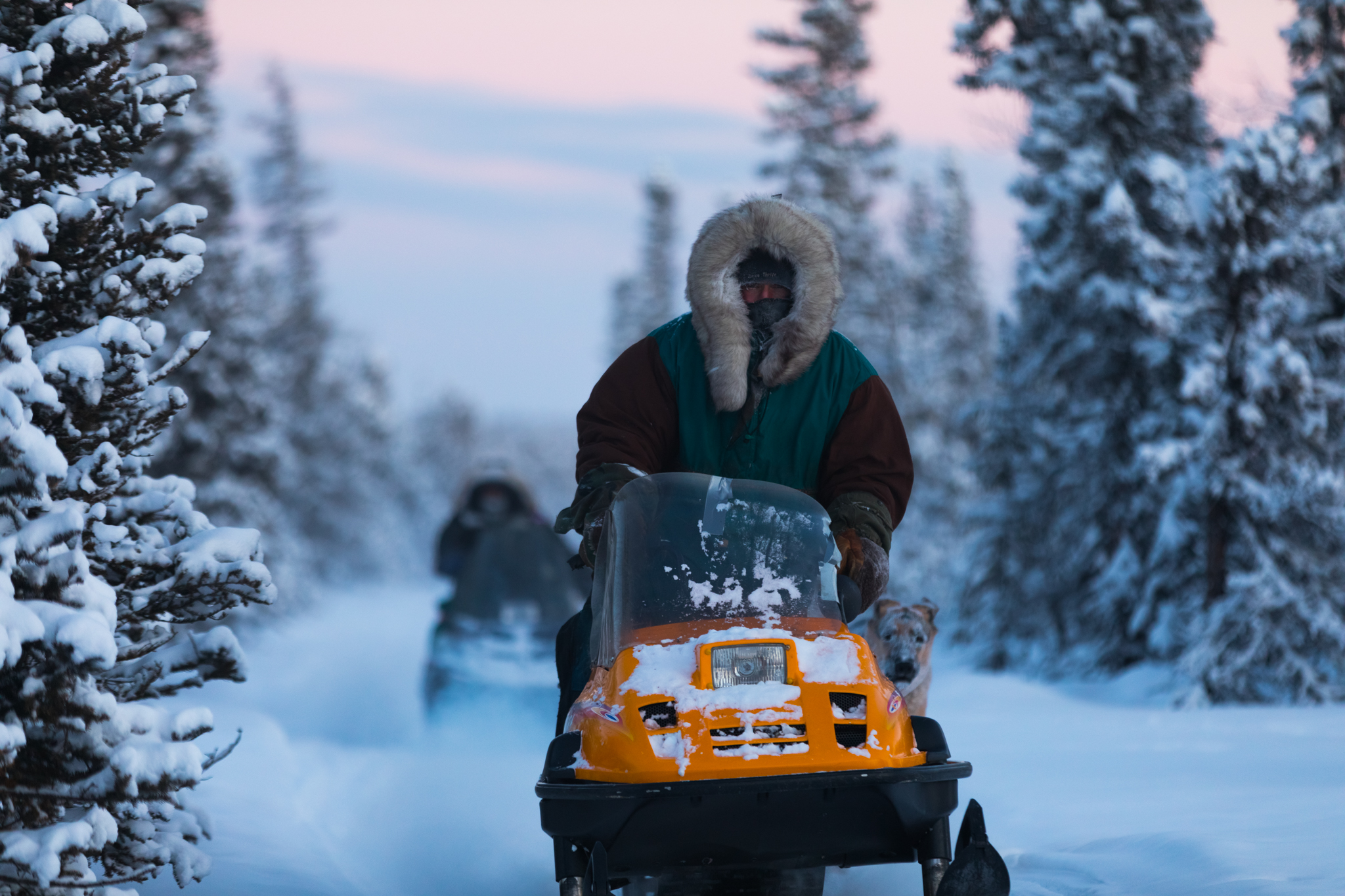 Snowmachining