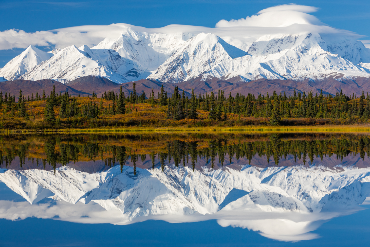 Eastern Alaska Range Reflection