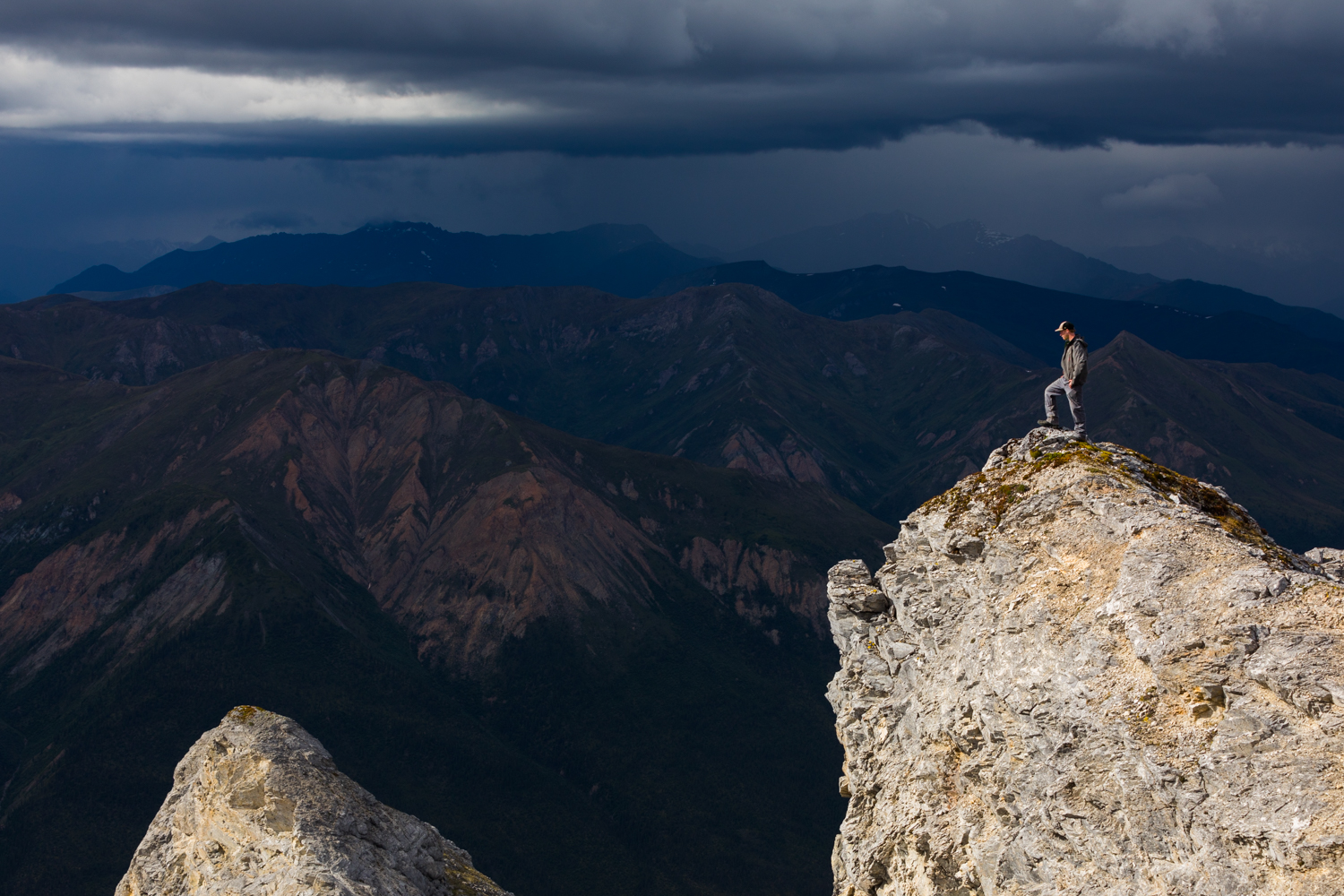 Last Light On Sukakpak Mountain