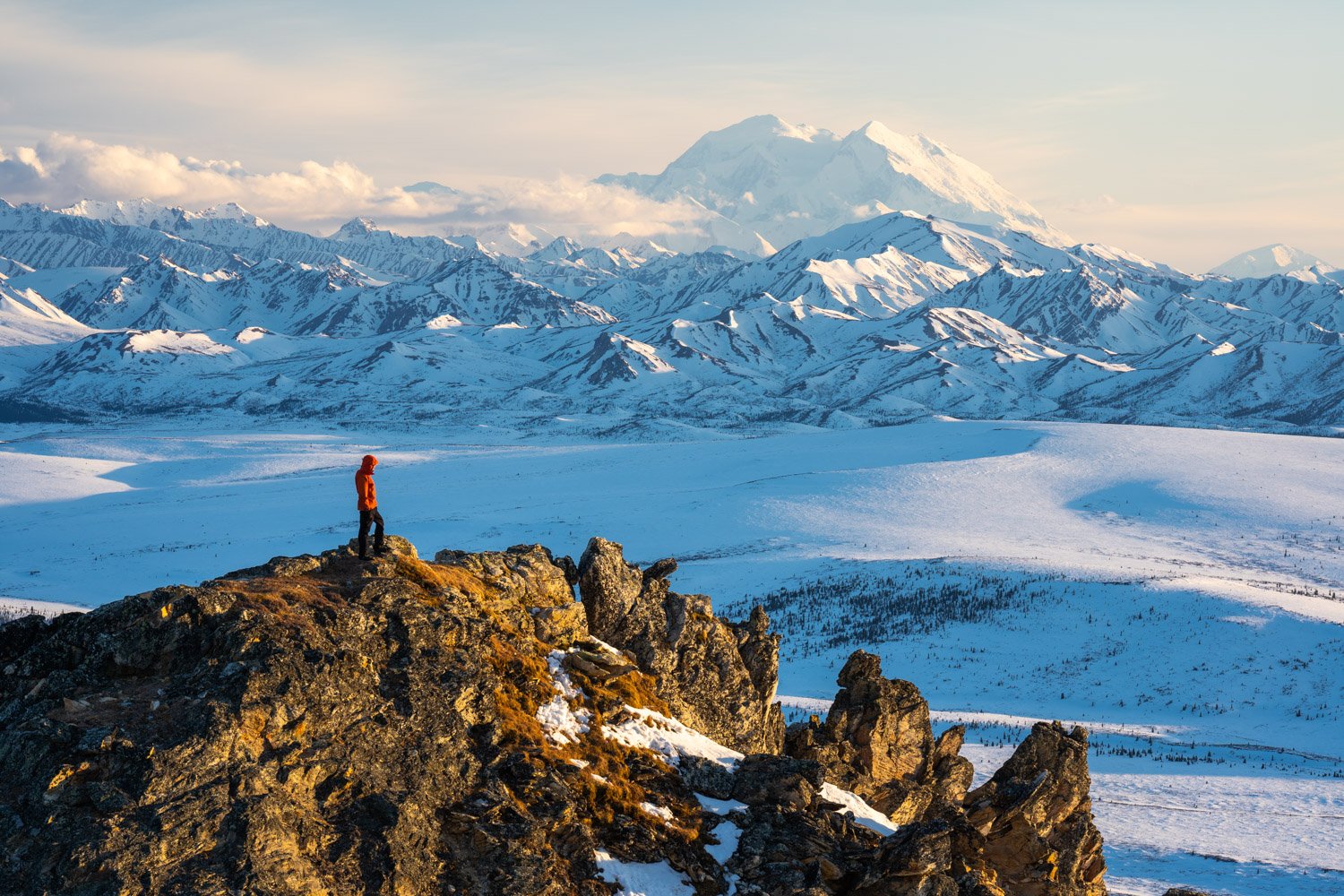 Denali Spring Sunset