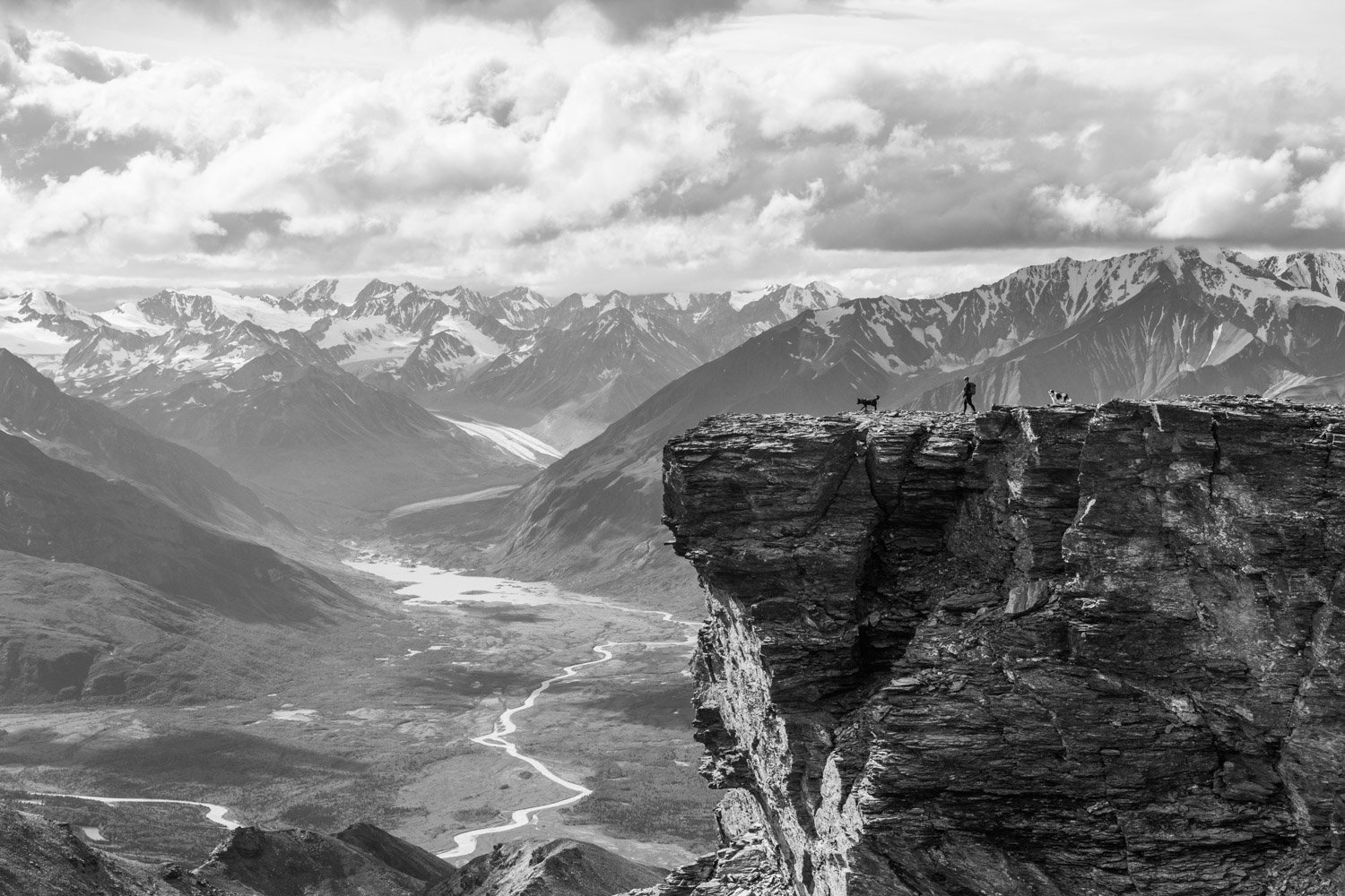 Black Rapids Glacier Overlook