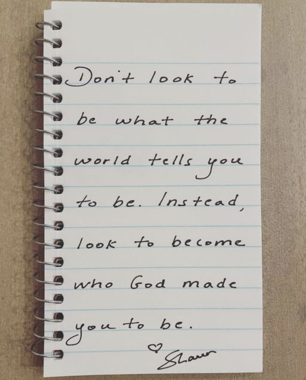 Be Who God Made You To Be