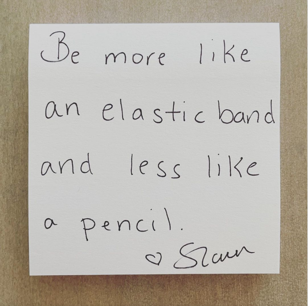 Be More Like an Elastic Band...