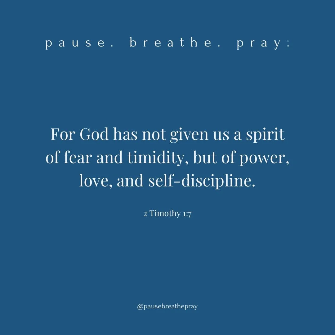 I invite you to join me to&hellip;

pause. breathe. pray.

May we use this power, love and self-discipline to not just better ourselves, from the inside out, but build others up around us, as we are called to.

#pausebreathepray #liveoutlove #livefro