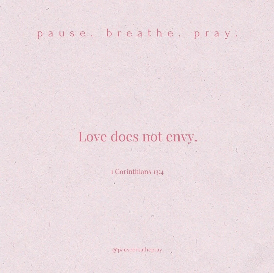 I invite you to join me to&hellip;

pause. breathe. pray.

May we grow to notice when we are envious of others, bring it to God, and ask Him to guard our hearts and minds so that we grow deeper contentment within.

#pausebreathepray #liveoutlove #liv