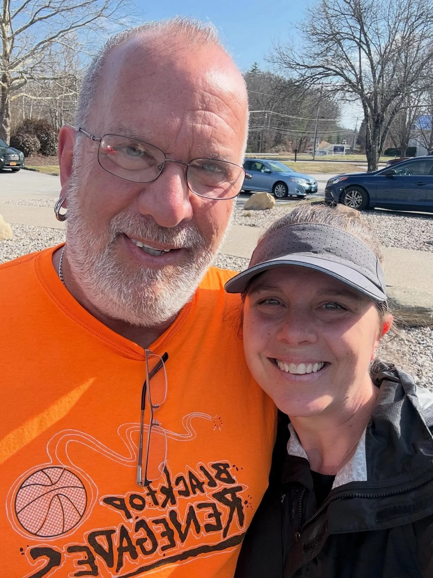 I was so excited to run into this great guy yesterday. Don is someone who made a lasting, positive impact on me, and on so many others growing up. 

He worked for our town&rsquo;s Parks and Rec Department as a referee for our basketball games and als