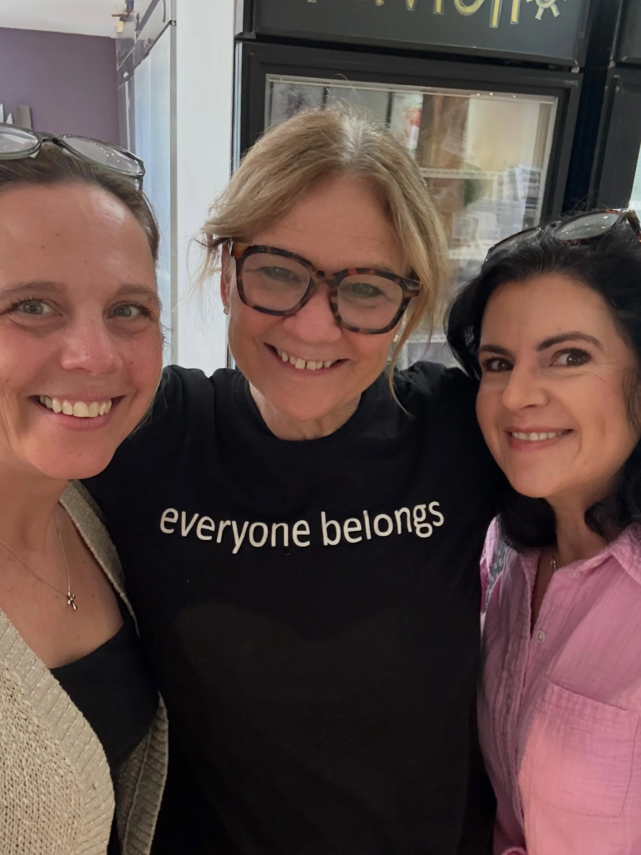 Yesterday, my dear friend @melissa__cole and I had a writing date at one of our favorite places, @beanzandcompany . Melissa, on the right, is an amazing writer who focuses on supporting and building up local businesses. And Kim, in the middle, is one