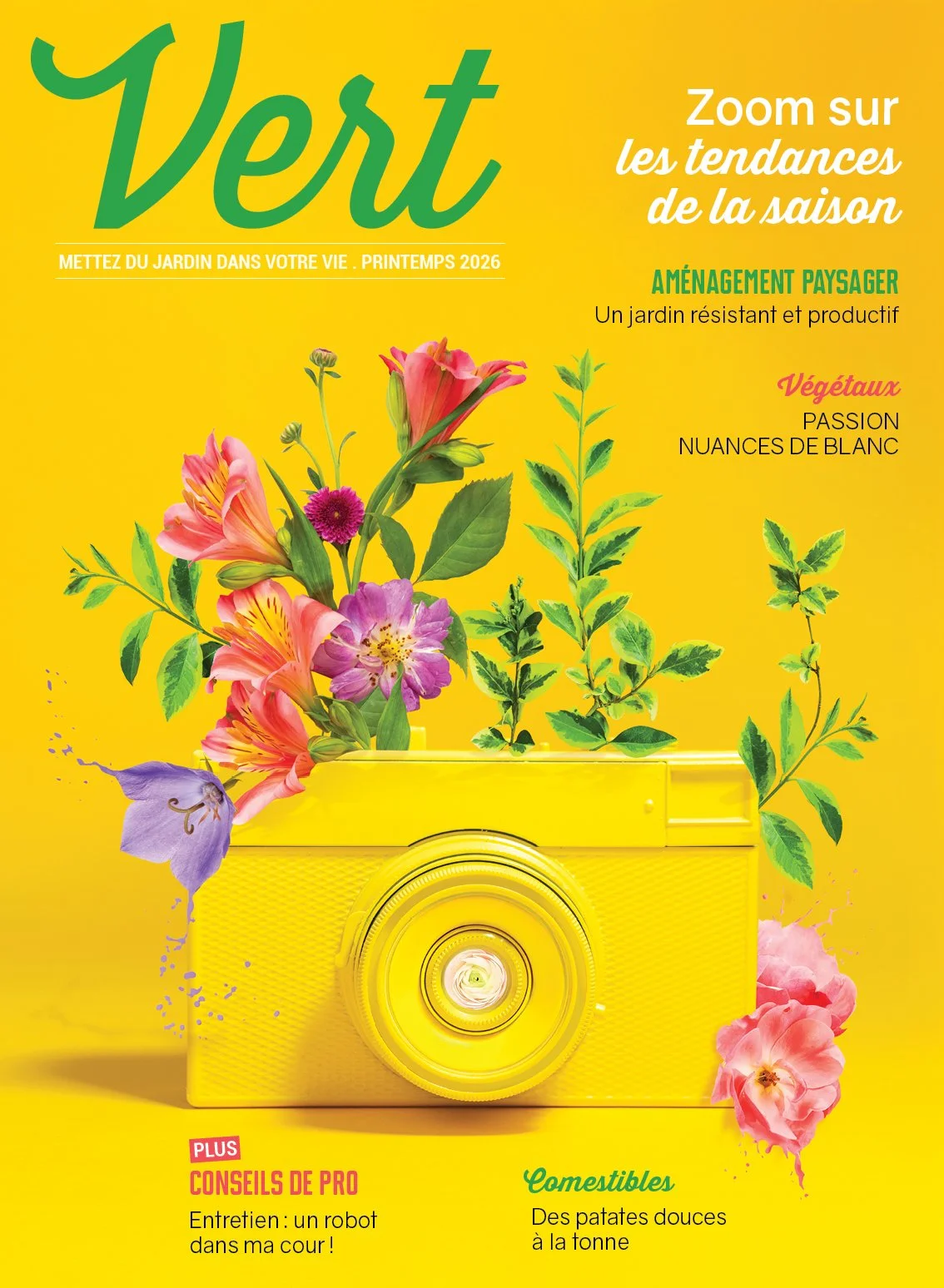  Magazine Vert, 2026 La Table filière de l'horticulture ornementale 
