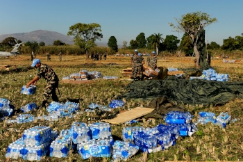 The United Nations stabilization mission in Haiti (MINUSTAH). Source: Tech. Sgt. James L. Harper, Jr, USAF.