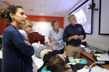 Clinical Ultrasound course, part of the Tropical and Parasitic Diseases session.