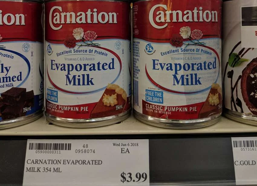 “I don’t even buy carnation milk, it’s not my thing. I see it a lot. Growing up, I see kids having carnation milk for formula,” says a mother of six from Iqaluit, Nunavut.