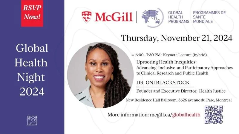 Global Health Night 2024: A Health Reporter Perspective