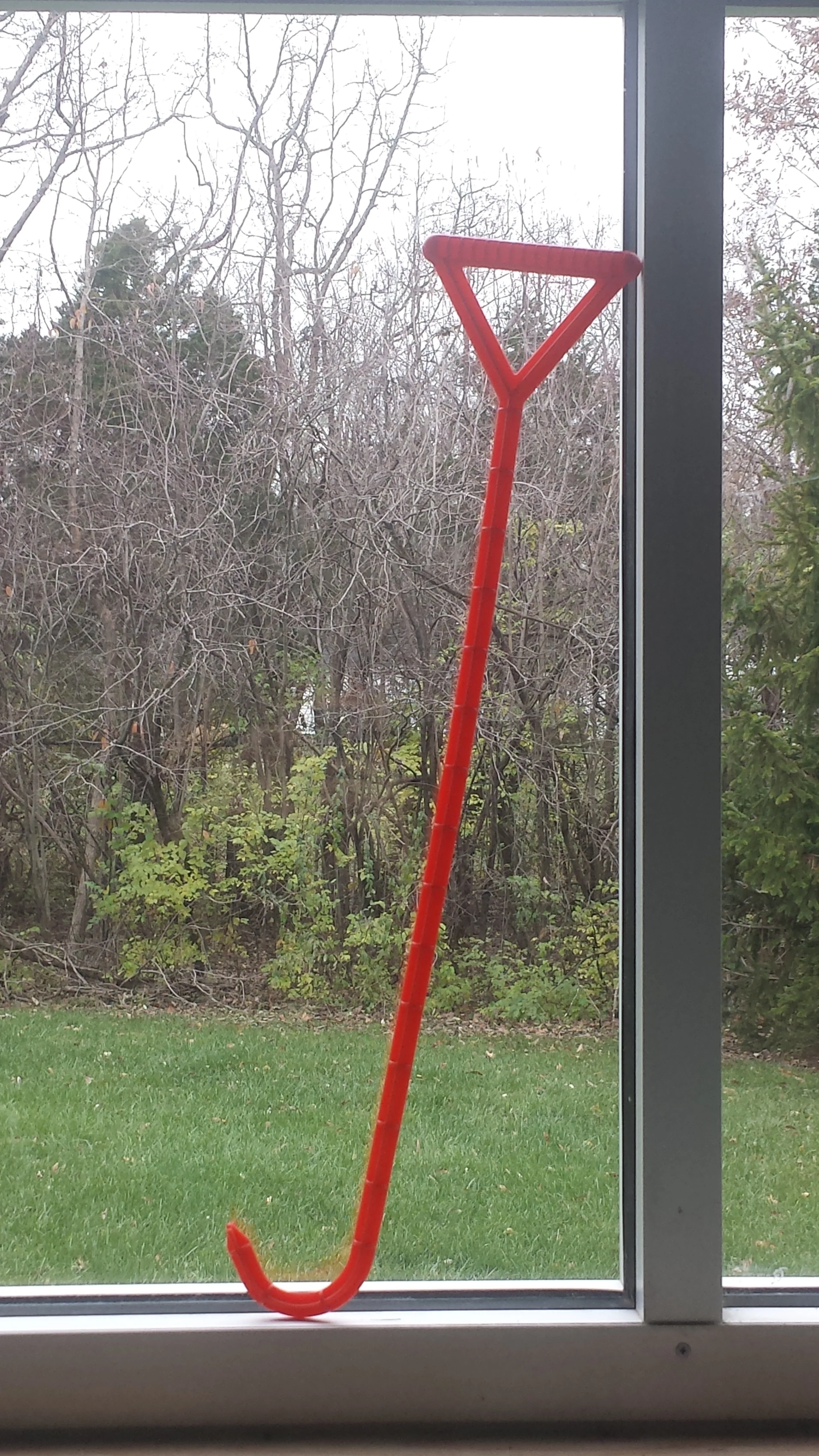 Orange Higgins Hook- 28" long