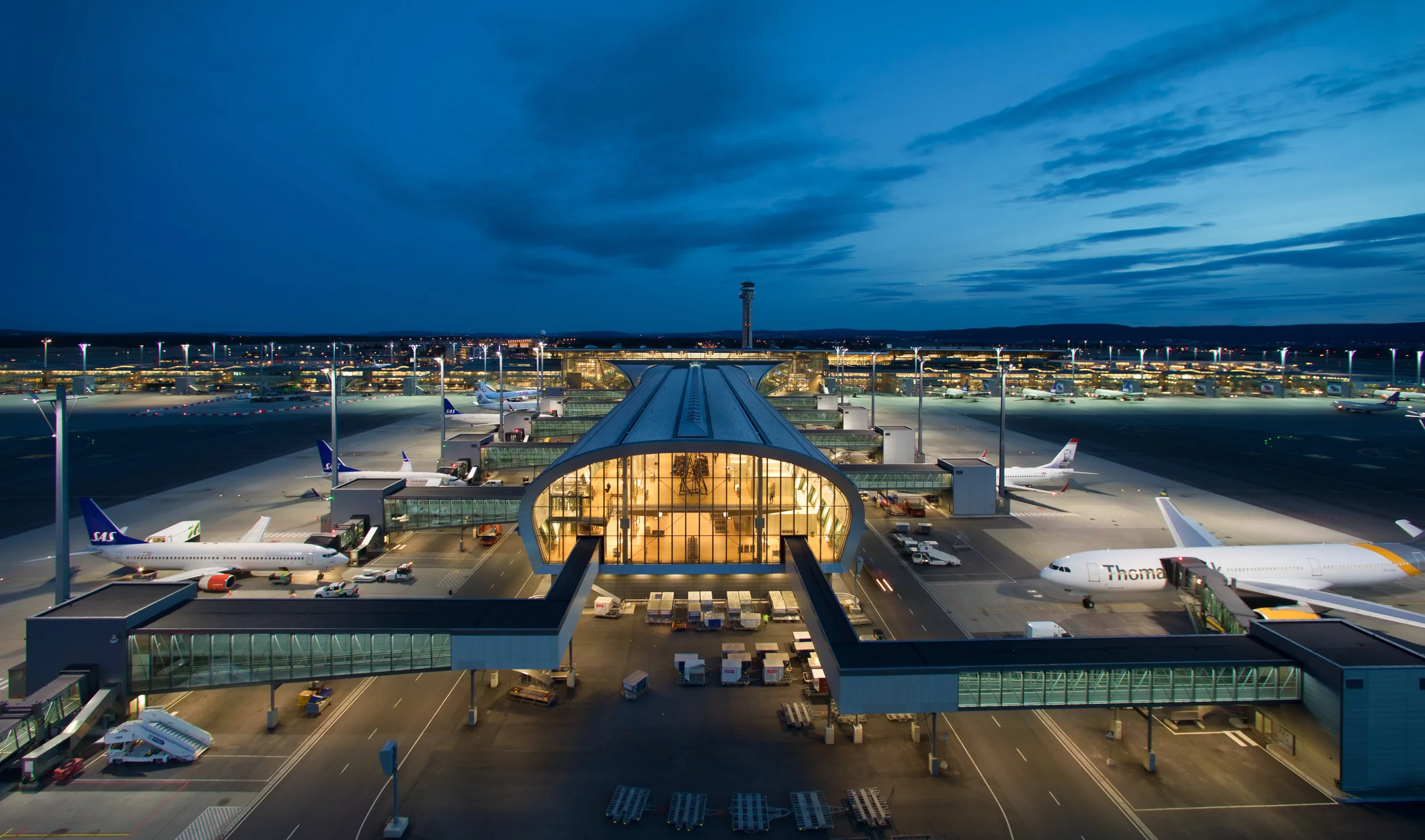 Oslo Airport – an important entry point to Norway and cheap alcohol. Photo: Avinor Oslo lufthavn/Espen Solli