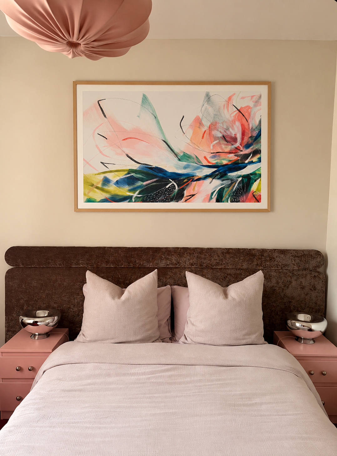 Warm Abstract Art Bedroom.png