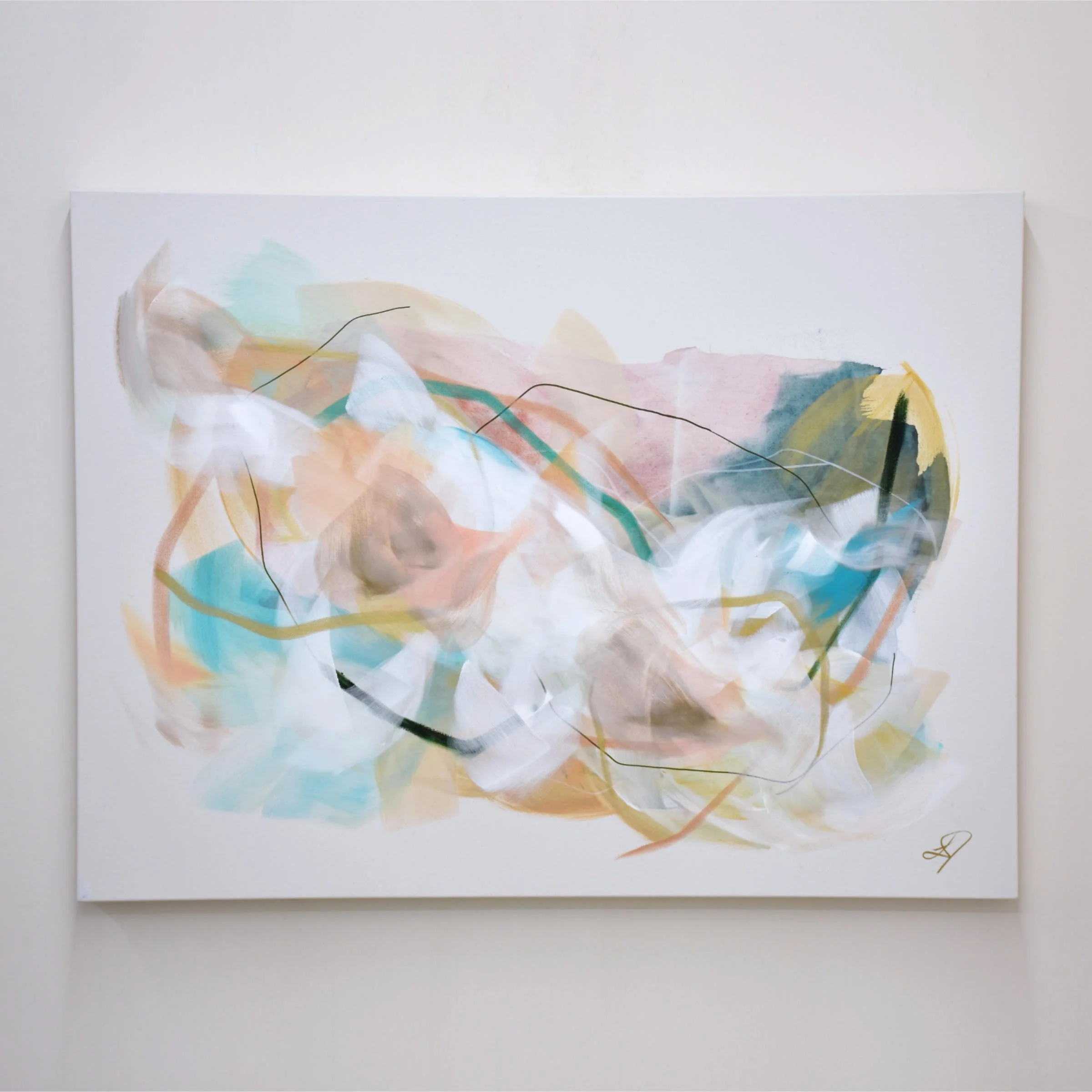 Yesterday, 36x48 inches (SOLD)