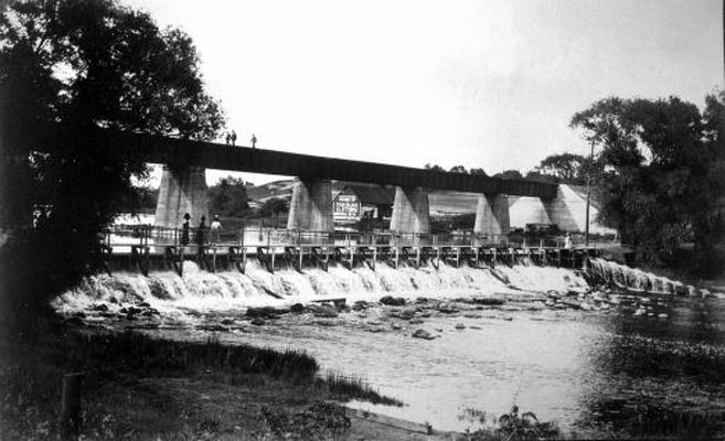 Argo Dam, early 20th century