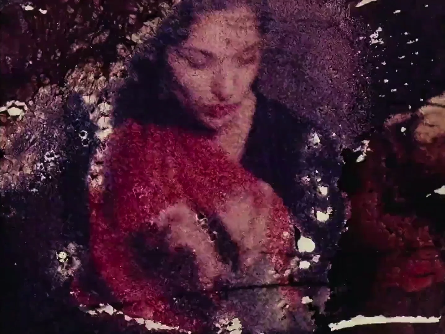 Events in a Cloud Chamber Ashim Ahluwalia 2016 / 21 minutes / India / 35mm / sound In 1969, Akbar Padamsee, one of the pioneers of Modern Indian painting, made a film called Events In A Cloud Chamber. Shot on a 16mm Bolex, the film ran for six minutes and featured a single image of a dreamlike terrain. Inspired by one of Padamsee's own oil paintings, he experimented with a new technique of superimposing shapes formed with stencils and a carousel projector. After just a handful of screenings, the film was shipped to an art expo in New Delhi where it was misplaced. The film existed only as a single positive print and there were no copies. This was possibly the birth of experimental film in India, but it ended before it began. What was this mysterious film? A rare, spectral trace of India's forgotten avant-garde cinema, Events In A Cloud Chamber now exists only in memory. But can one rebuild a film from memory? More than 40 years later, filmmaker Ashim Ahluwalia worked with Padamsee, currently 88 years old, to remake the film. Events In A Cloud Chamber (2016) is a result of their collaboration. Like a maze that leads into endless other mazes, Events In A Cloud Chamber’s vanishing reads like a fable. More than just the disappearance of an artwork or an aborted attempt at an experimental film movement, it suggests ideas about mortality. As Padamsee, now in his twilight years, looks back, what does he see? Does art stop aging and preclude death? Like extinct languages and deathbed confessions, Events is ultimately a ghost story, meditating on vanished art, mortality and the phantoms that we leave behind.