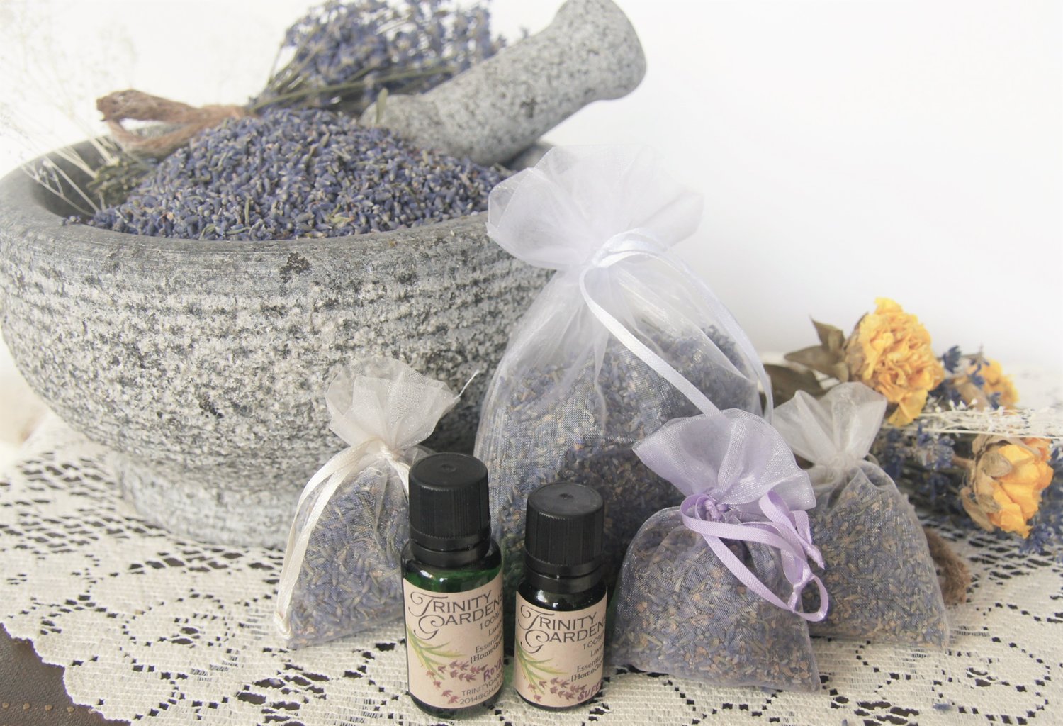 Sheer Lavender Sachets – Lavender By The Bay